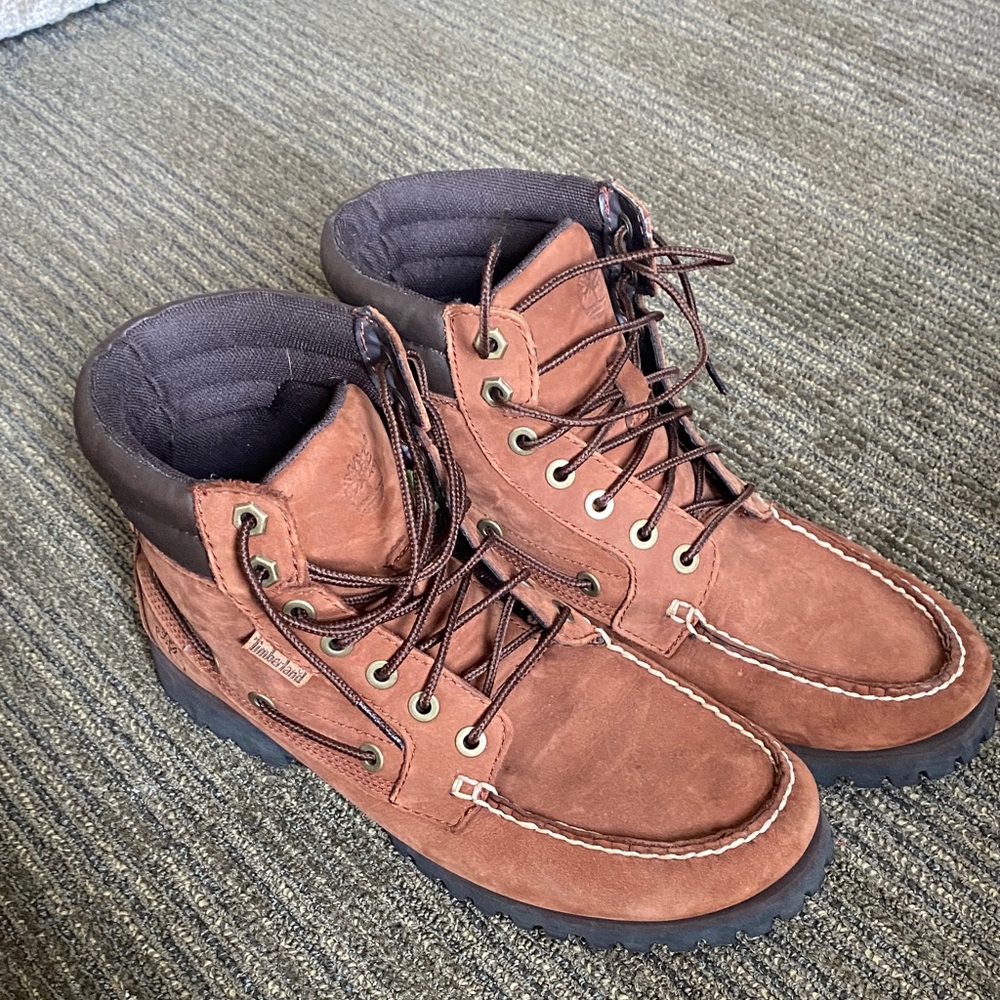 Timberland Men's Brown Leather Boots